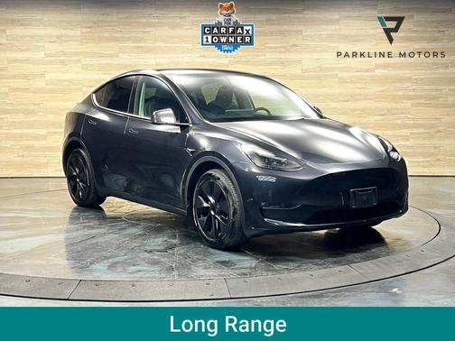 Stealth Grey 2025 Tesla Model Y Long Range Dual Motor All-Wheel Drive
