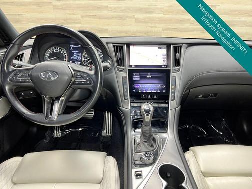 Black Opal Metallic 2023 INFINITI Q50 3.0t RED SPORT 400
