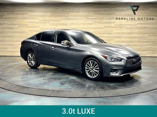 Graphite Shadow 2022 INFINITI Q50 3.0t LUXE