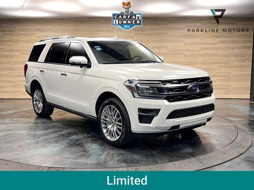 Star White Metallic Tri-Coat 2024 Ford Expedition Limited