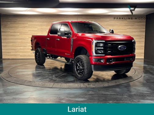 Rapid Red Metallic Tinted Clearcoat 2024 Ford F-250 Lariat
