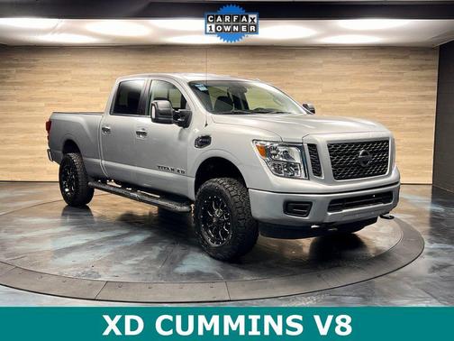 Brilliant Silver 2018 Nissan Titan XD SV