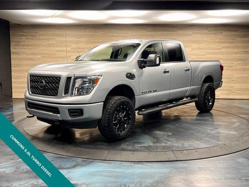 Brilliant Silver 2018 Nissan Titan XD SV