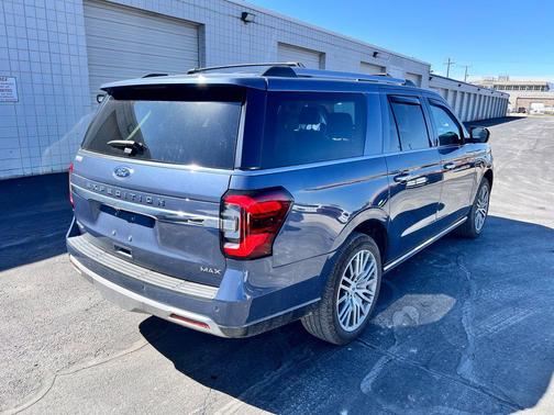 Blue Metallic 2022 Ford Expedition Max Limited