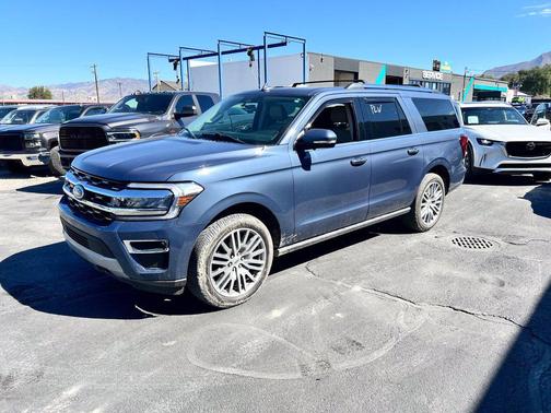 Blue Metallic 2022 Ford Expedition Max Limited