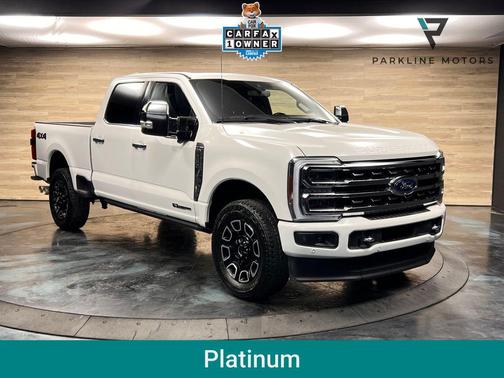 Star White Metallic Tri-Coat 2023 Ford F-250 Platinum