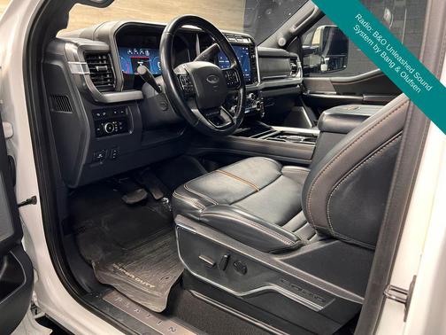 Star White Metallic Tri-Coat 2023 Ford F-250 Platinum