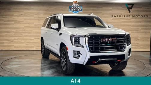 Summit White 2024 GMC Yukon XL 4WD AT4