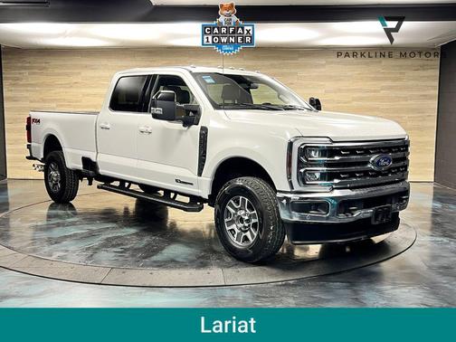 Star White Metallic Tri-Coat 2024 Ford F-350 Lariat