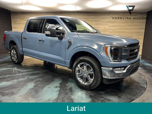 Azure Gray Metallic Tri-Coat 2023 Ford F-150 Lariat