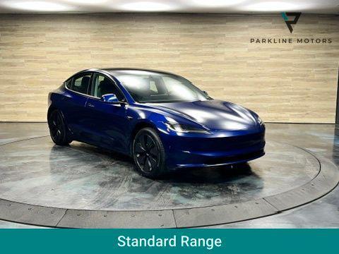 Deep Blue Metallic 2024 Tesla Model 3 Long Range