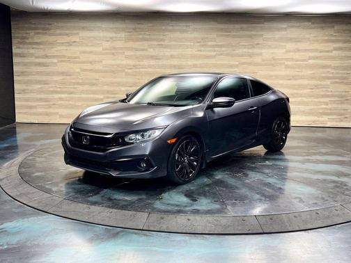 Modern Steel Metallic 2019 Honda Civic Sport
