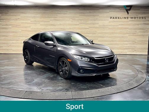 Modern Steel Metallic 2019 Honda Civic Sport
