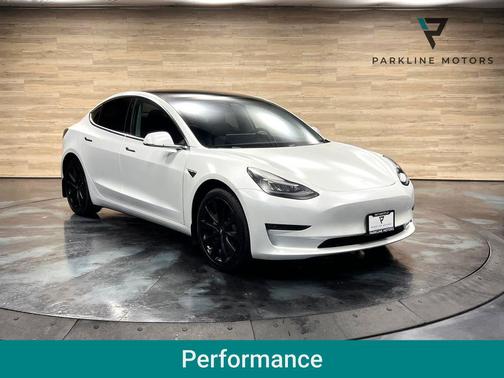 Pearl White Multi-Coat 2020 Tesla Model 3 Performance