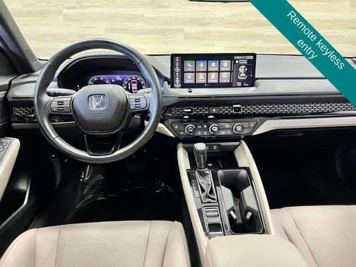 Platinum White Pearl 2025 Honda Accord Hybrid EX-L