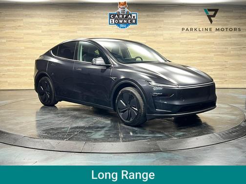 Stealth Grey 2026 Tesla Model Y Long Range Launch Series