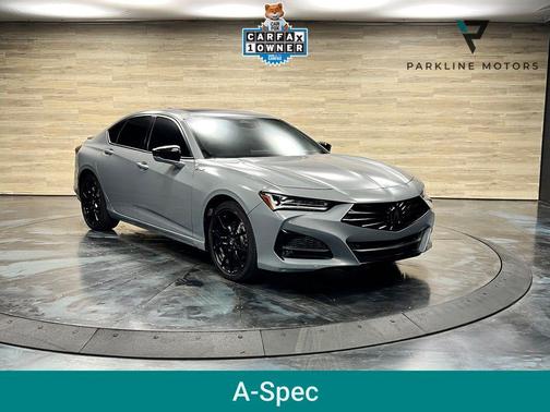 Gray 2025 Acura TLX A-Spec