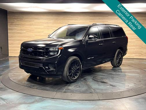 Agate Black Metallic 2025 Ford Expedition Max Platinum