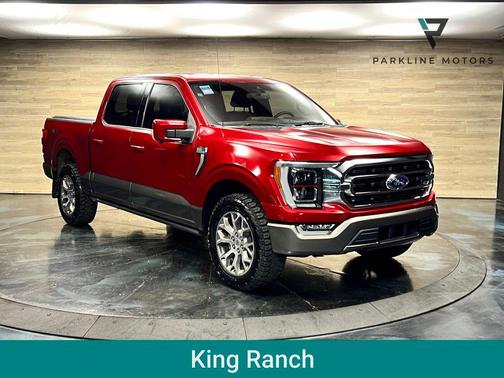 Rapid Red Metallic Tinted Clearcoat 2021 Ford F-150 King Ranch