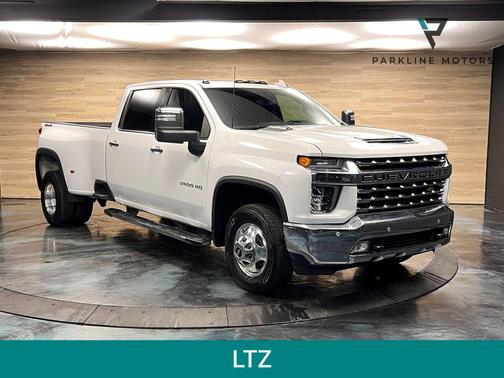 Summit White 2020 Chevrolet Silverado 3500 LTZ