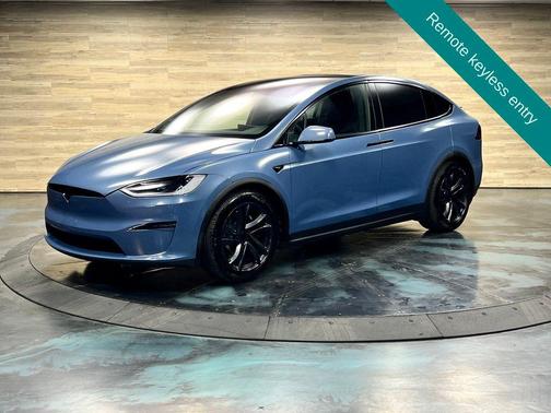 Light Blue 2026 Tesla Model X All-Wheel Drive