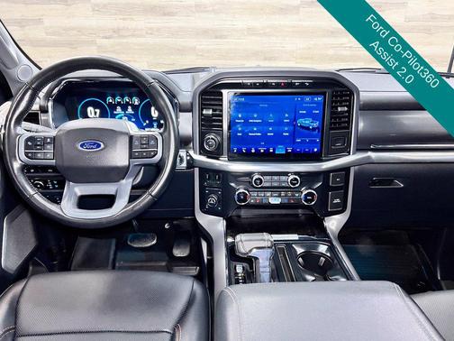Antimatter Blue Metallic 2023 Ford F-150 Lariat