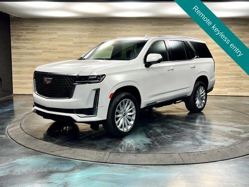Crystal White Tricoat 2024 Cadillac Escalade Premium Luxury