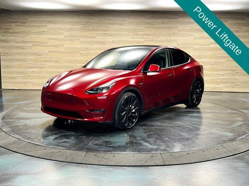 Ultra Red 2024 Tesla Model Y Performance Dual Motor All-Wheel Drive