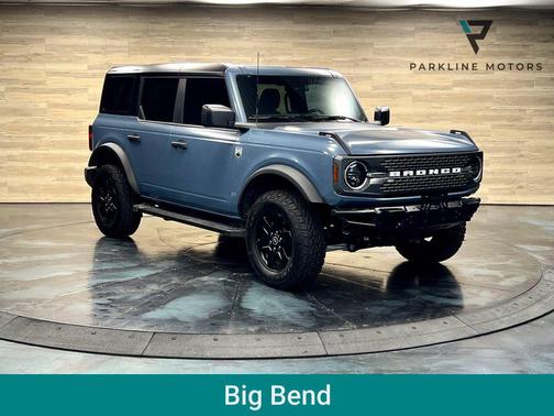Azure Gray Metallic Tri-Coat 2025 Ford Bronco Big Bend