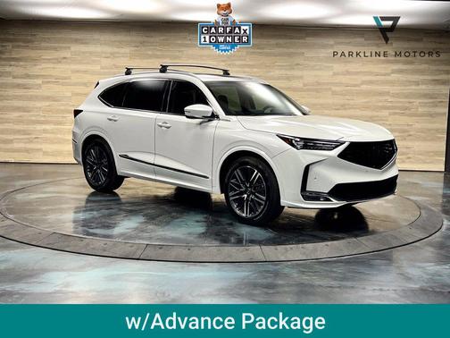 Platinum White Pearl 2026 Acura MDX Advance Package