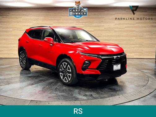 Red Hot 2023 Chevrolet Blazer RS