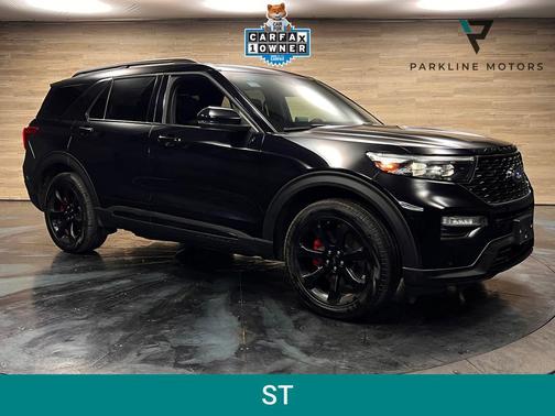 Agate Black Metallic 2024 Ford Explorer ST