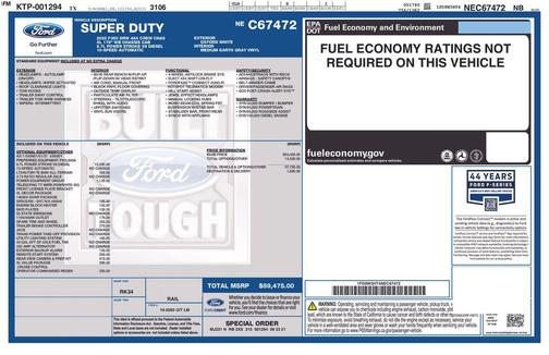 Oxford White 2022 Ford F-350 XL