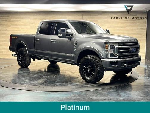 Gray Metallic 2022 Ford F-250 Platinum