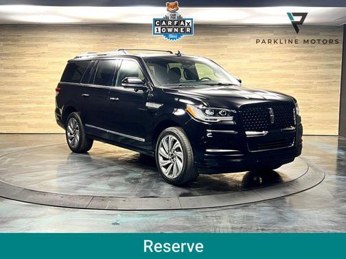 Infinite Black Metallic Clearcoat 2023 Lincoln Navigator Reserve