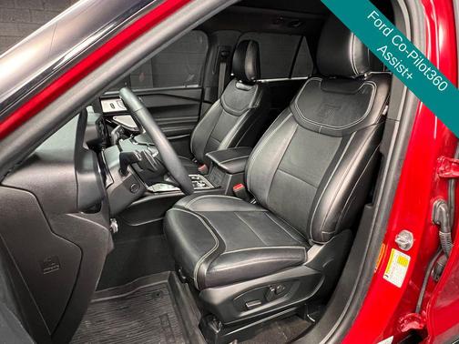 Rapid Red Metallic Tinted Clearcoat 2024 Ford Explorer ST