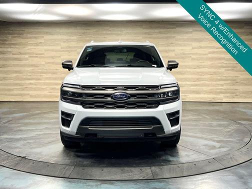 White 2023 Ford Expedition Max King Ranch