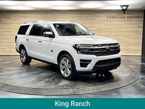 White 2023 Ford Expedition Max King Ranch