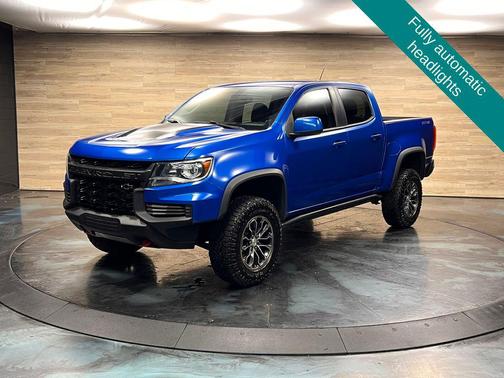 Bright Blue Metallic 2021 Chevrolet Colorado ZR2