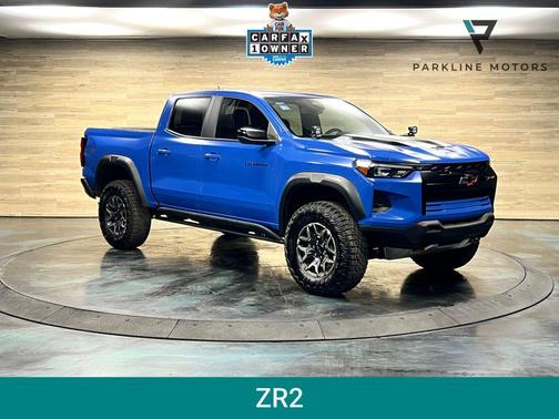 Reef Blue Metallic 2026 Chevrolet Colorado ZR2