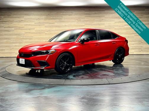 Rallye Red 2022 Honda Civic Sport