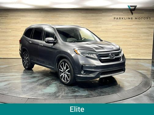 Modern Steel Metallic 2019 Honda Pilot Elite