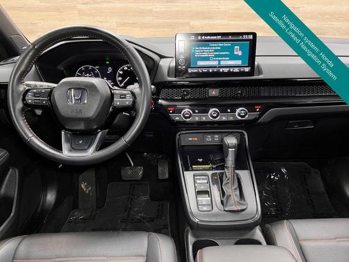 Radiant Red Metallic 2025 Honda CR-V Hybrid Sport Touring AWD