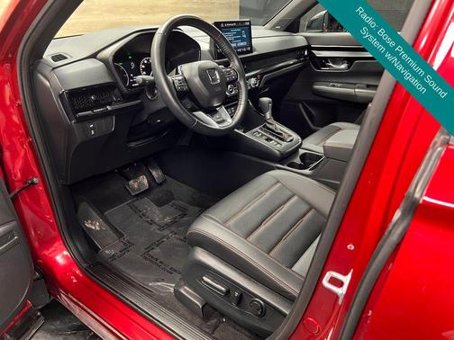 Radiant Red Metallic 2025 Honda CR-V Hybrid Sport Touring AWD