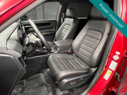 Radiant Red Metallic 2025 Honda CR-V Hybrid Sport Touring AWD