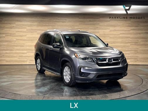 Modern Steel Metallic 2019 Honda Pilot LX