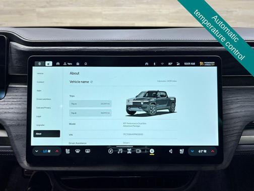 Midnight 2023 Rivian R1T Adventure Dual Motor Perf Max Pack