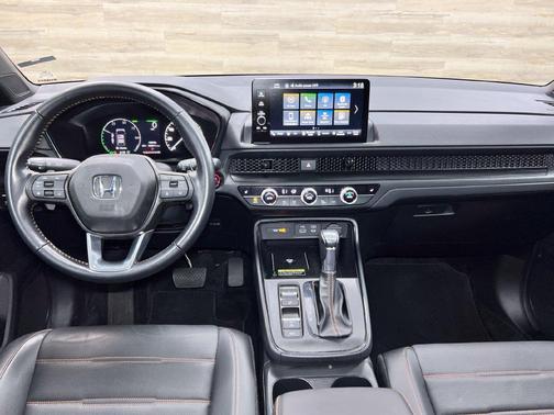 Platinum White Pearl 2025 Honda CR-V Hybrid Sport AWD