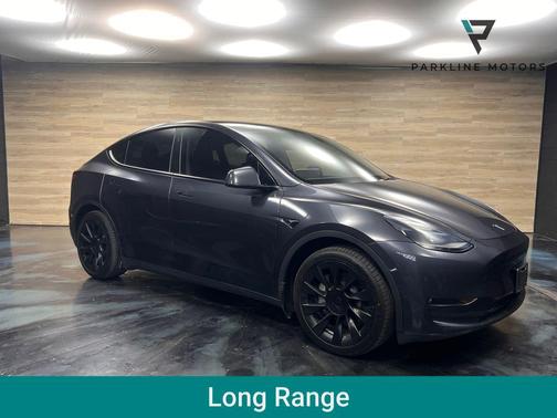 Stealth Grey 2024 Tesla Model Y Long Range Dual Motor All-Wheel Drive