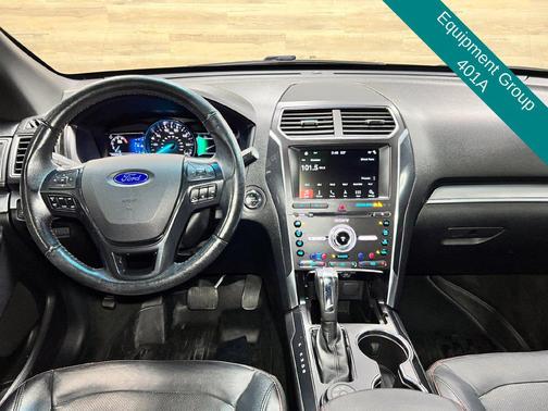 Shadow Black 2017 Ford Explorer sport
